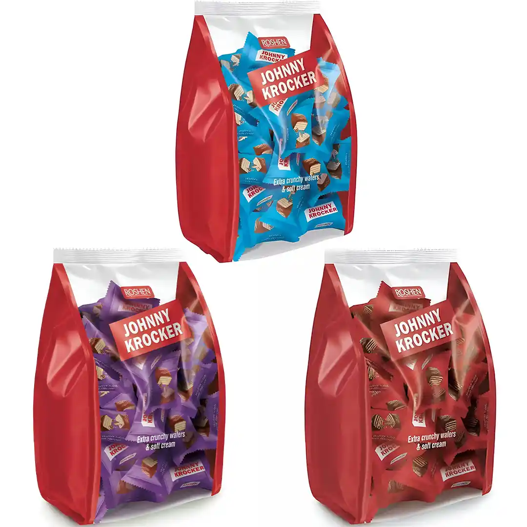پک میکس ویفرهای جانی کراکر روشن Roshen Johnny...