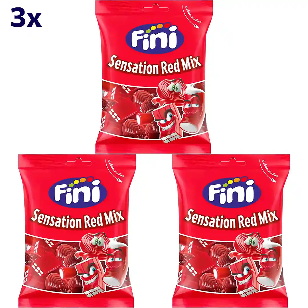 پاستیل های قرمز و ترکیبی فینی Fini Sensation...