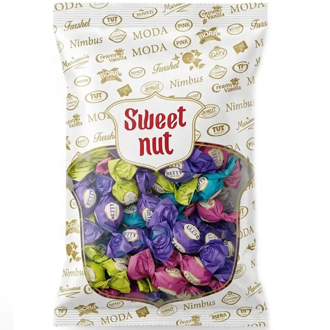 شکلات Sweet Nut مدل Betty در چهار طعم مختلف بسته 500 گرمی