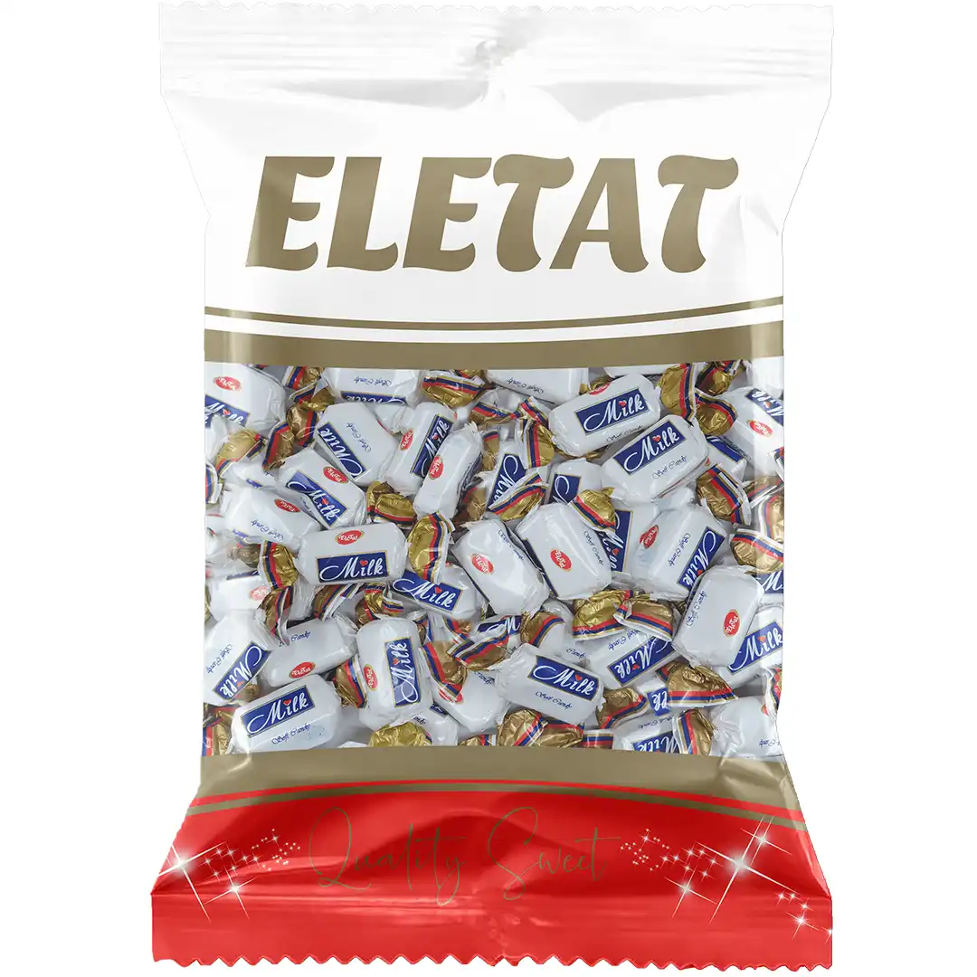 تافی التات با کرم شیری Eletat Milk بسته...