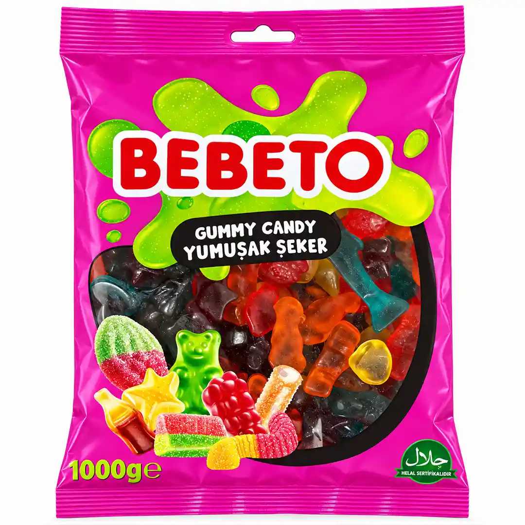 پاستیل ببتو مدل میکس حیوانات Bebeto بسته یک...